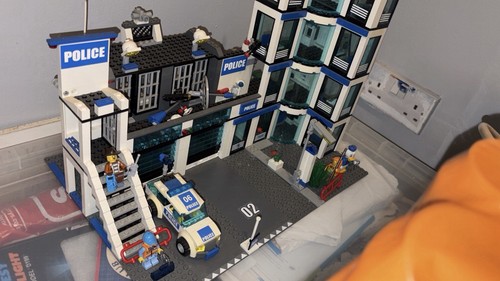Lego town city police station - city,