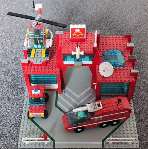 Lego town fire - fire,