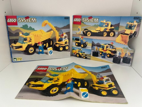 Lego town set 6581 - dig, 'n'