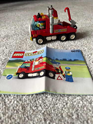 Lego town 6670 tow truck - town,