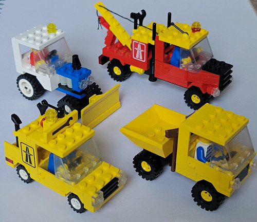 Lego town maintenance vehicles - maintenance,